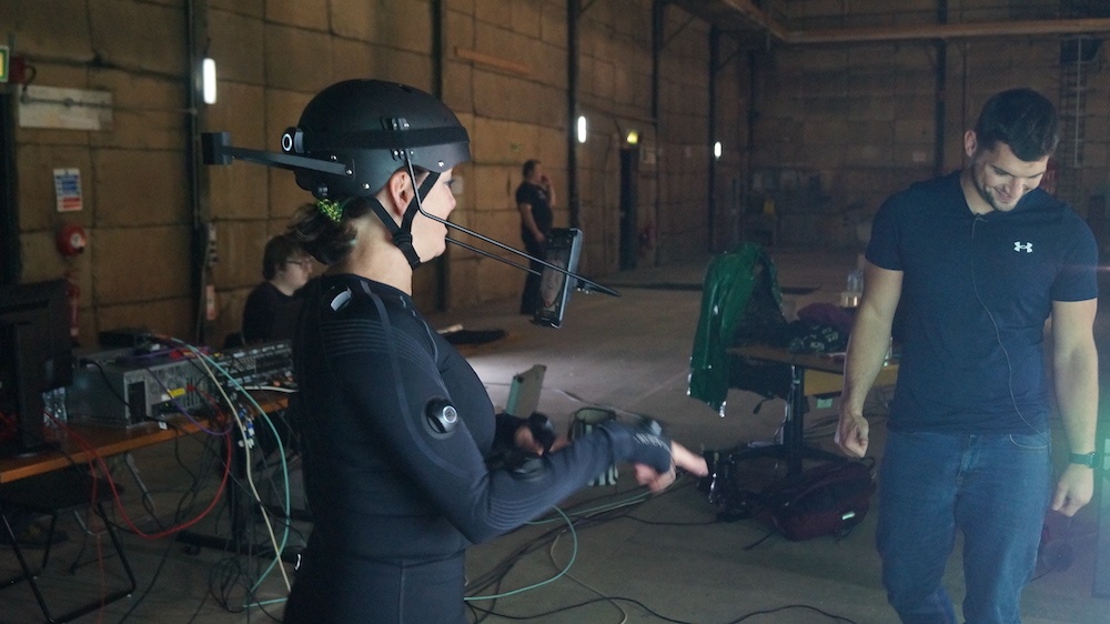 Testing AR / VR gaming tech this weekend in TFS Studio for IBC Accelerator